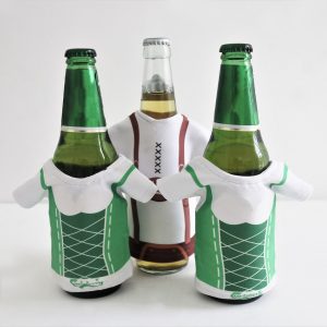 Fabric Lederhosen Beer Stubby Holder