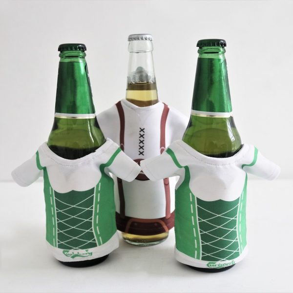 Fabric Lederhosen Beer Stubby Holder