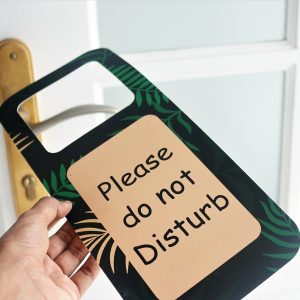 Artboard Do Not Disturb Door Hanger - Set of 06