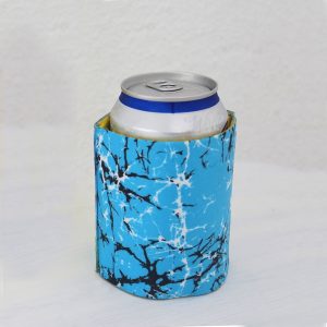 Batik Blues Beer Stubby Holder