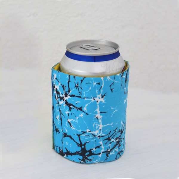 Batik Blues Beer Stubby Holder