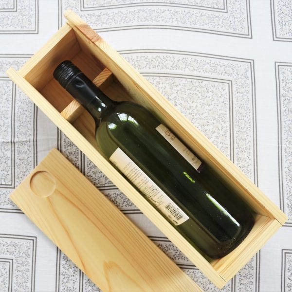 Pinewood Wine Bottle Box