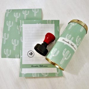 Personalised Stationery Tin Set