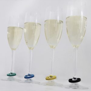 Wine Glass Identifier Tags