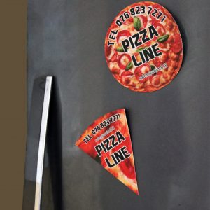 Pizza Fridge Magnet - Set of 12