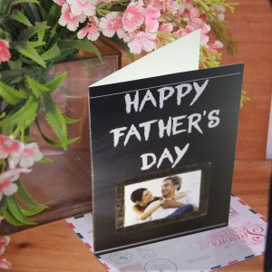 Blackboard Themed Father's Day Card