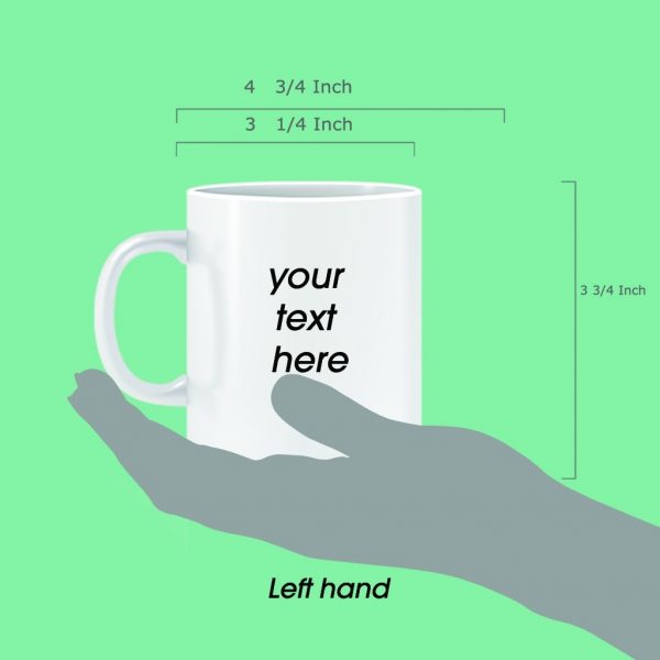 White Photo Mug - Image 3