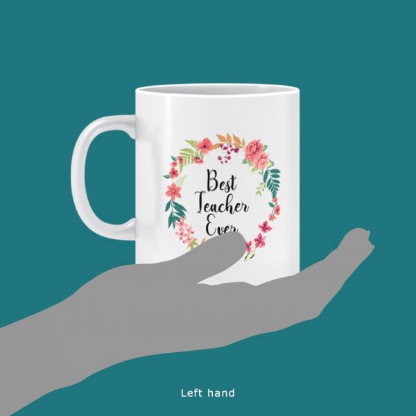 Teacher's Day White Mug - Image 2
