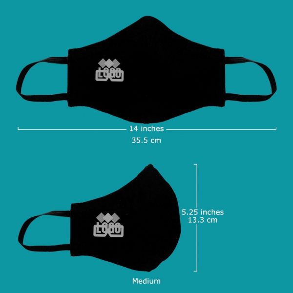 Cone Shaped Corporate Fabric Masks - Image 3