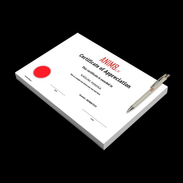 Single Sided Certificates - Set of 02 - Image 2