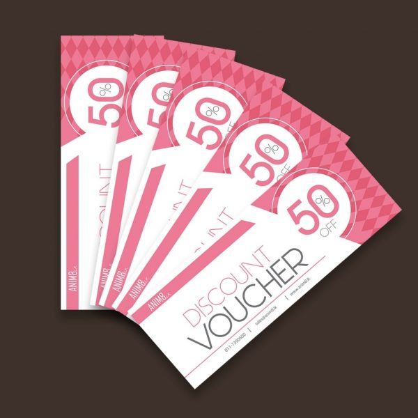 Double Sided Voucher - Set of 25 - Image 5