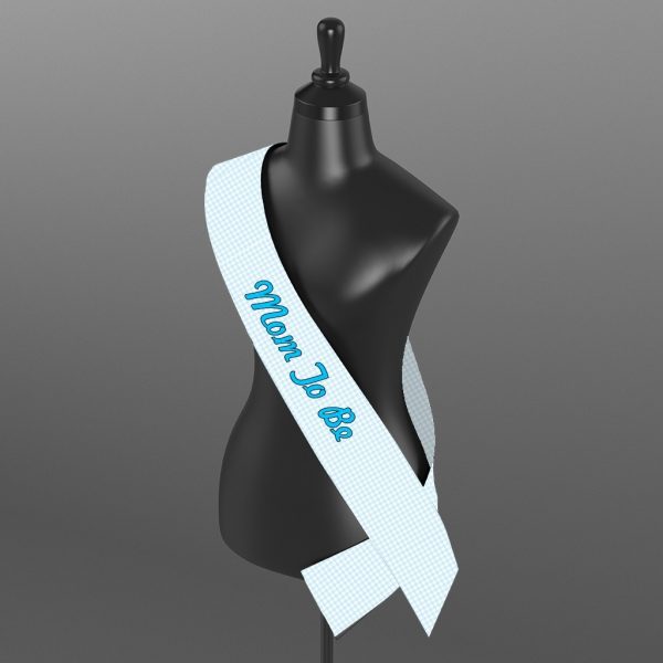 Mom-To-Be Satin Sash - Image 5