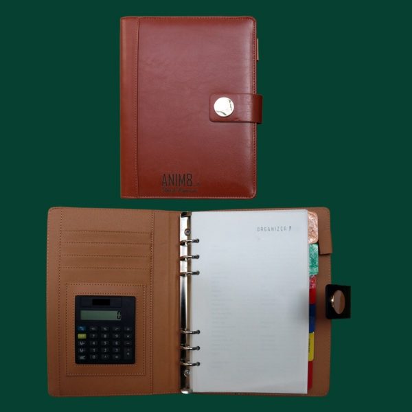 Leatherbound Organizer Diary - Image 4