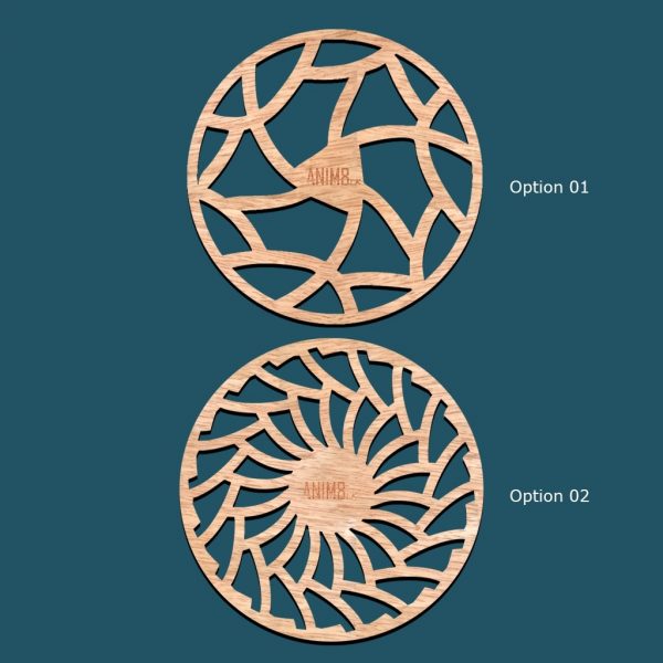 Intricate Wooden Coasters - Image 3