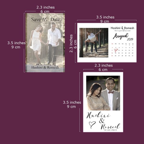 "Save the Date" Fridge Magnets - Set of 10 - Image 2
