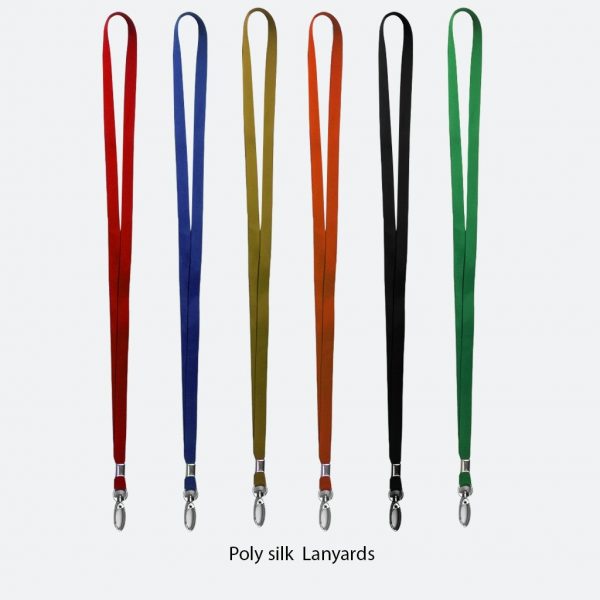 Poly Silk and Woven Lanyards - Image 2