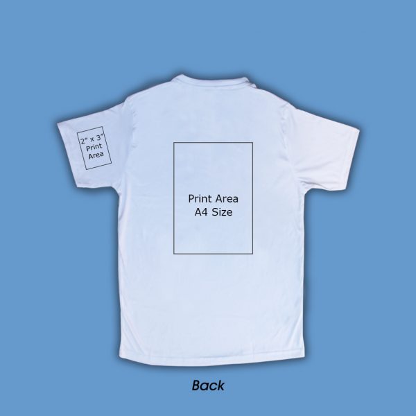 White Wetlook V-Neck T-Shirt - Image 6
