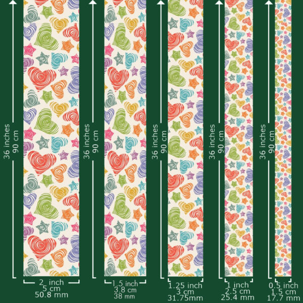 Ribbons - Set of 05 - Image 3