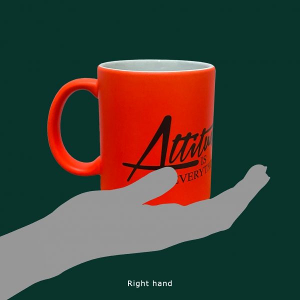 Luminous Orange Mug - Image 4