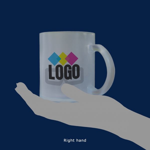 Frosted Glass Mug - Image 2