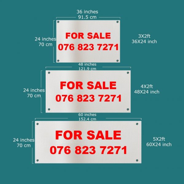 "For Sale" Flex Banner - Image 4