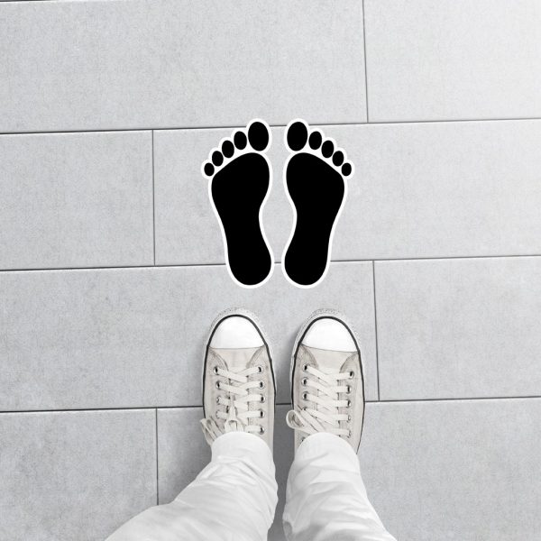 Footprint Floor Stickers - Image 2