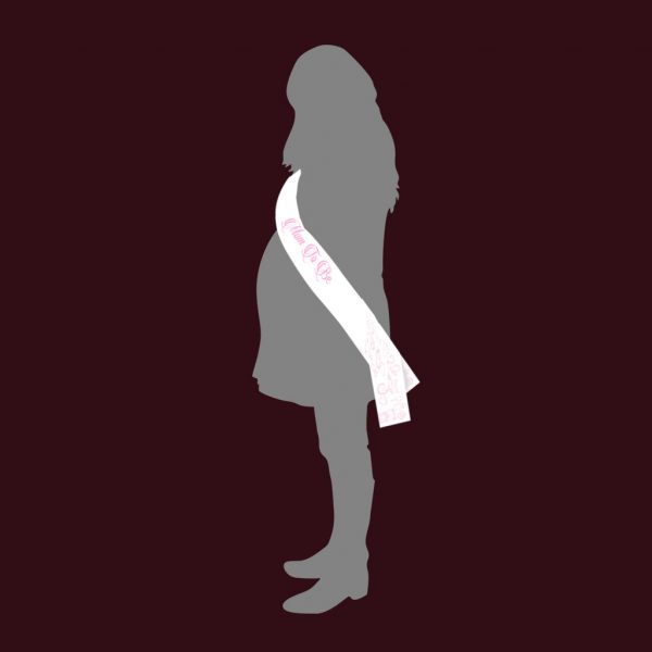 Mom-To-Be Satin Sash - Image 6