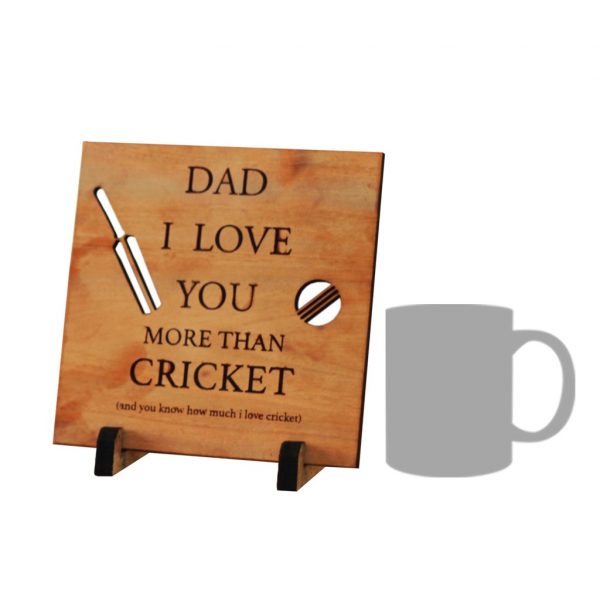 Father's Day Medium Wooden Plaque - Image 3