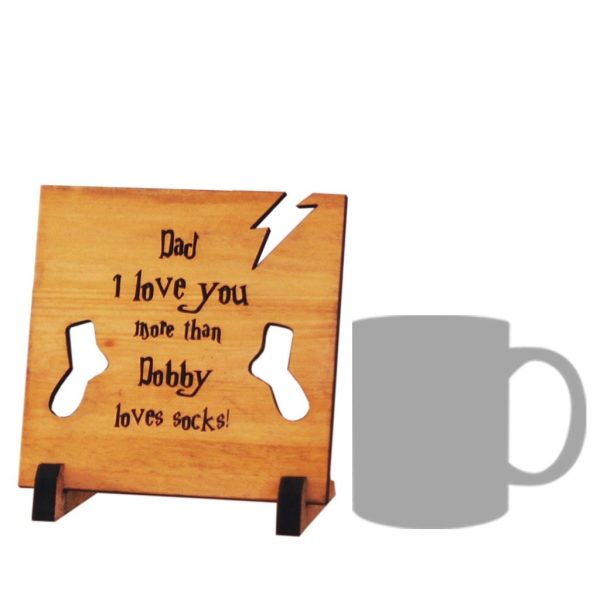 Father’s Day Small Wooden Plaque - Image 3