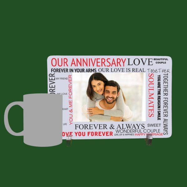 8"X12" Printed Slab for Anniversaries - Image 2