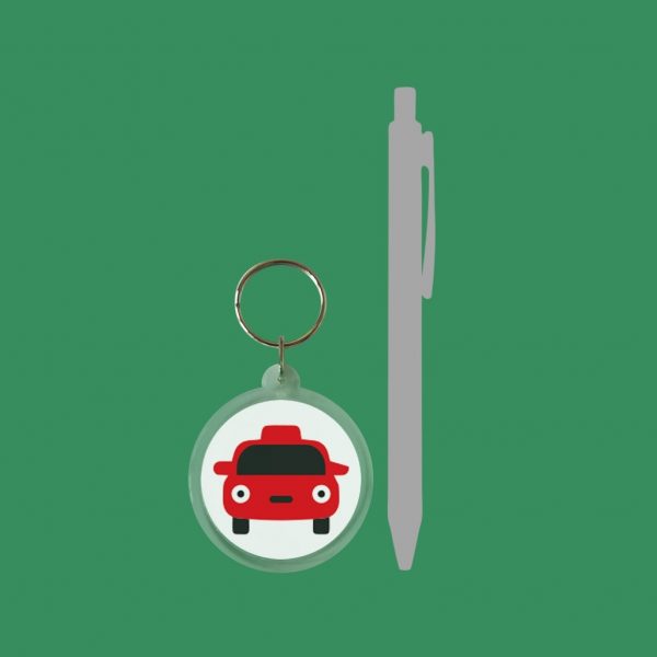 Round Plastic Key Tags - Image 4