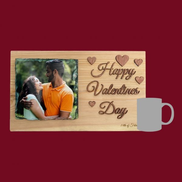 Wooden and Granite Photo Printed Keepsake - Image 2