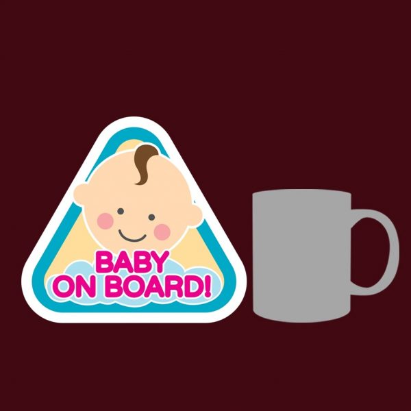 "Baby on Board" Car Signage - Image 3