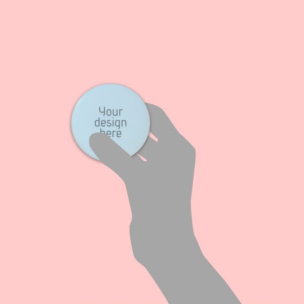 Round Pin-On Badge - Image 2