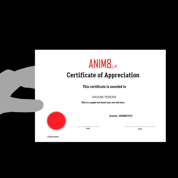 Single Sided Certificates - Set of 02 - Image 4