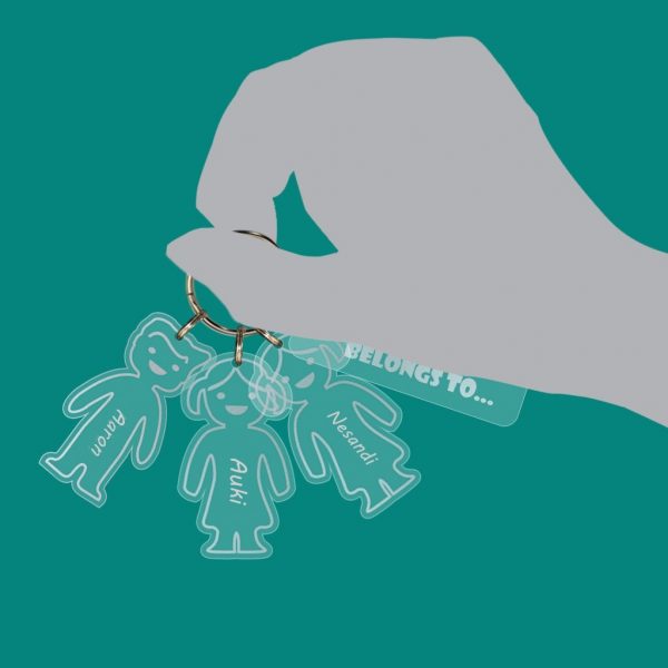 Family Member Key Tag Ring - Image 4