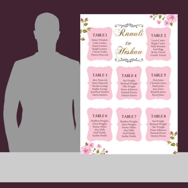 Wedding Guest Table Plan - Image 3