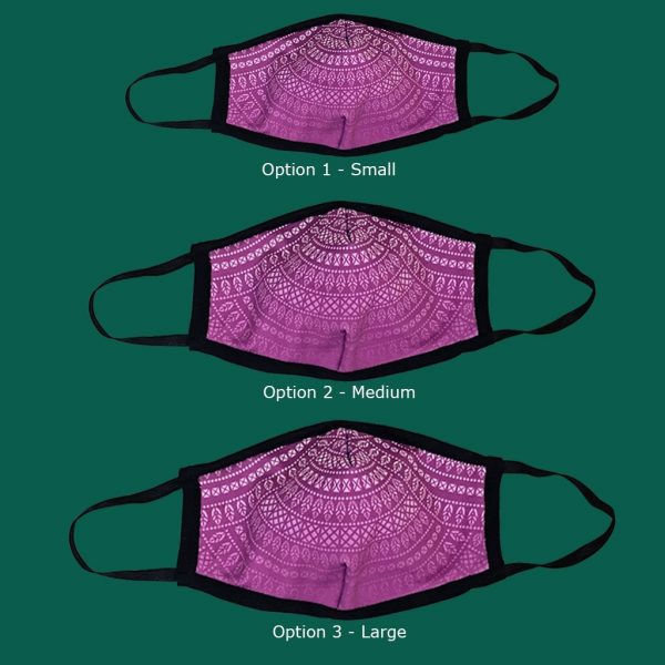 Cone Edged Fabric Face Mask - Image 5