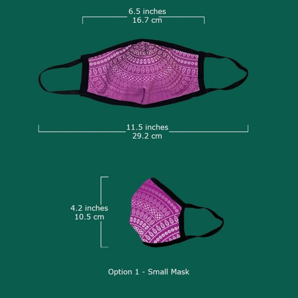 Cone Edged Fabric Face Mask - Image 6