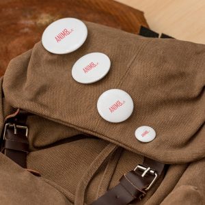 Round Pin-On Badge