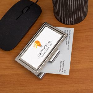 Metal Business Card Holder