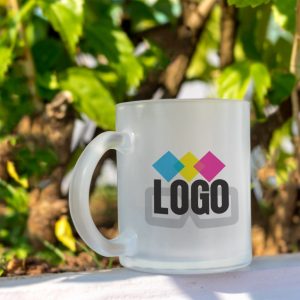 Frosted Glass Mug