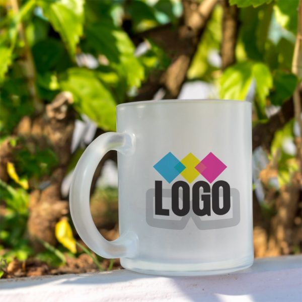 Frosted Glass Mug