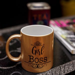 Gold Ceramic Mug