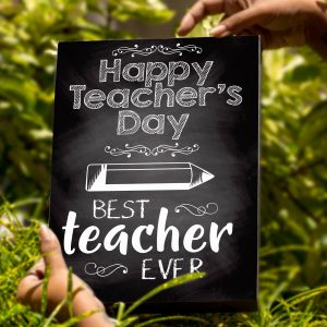 Teacher's Day A4 Box Frame