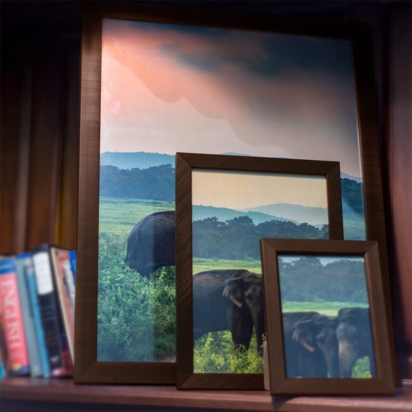 Brown Fibre Photo Frames