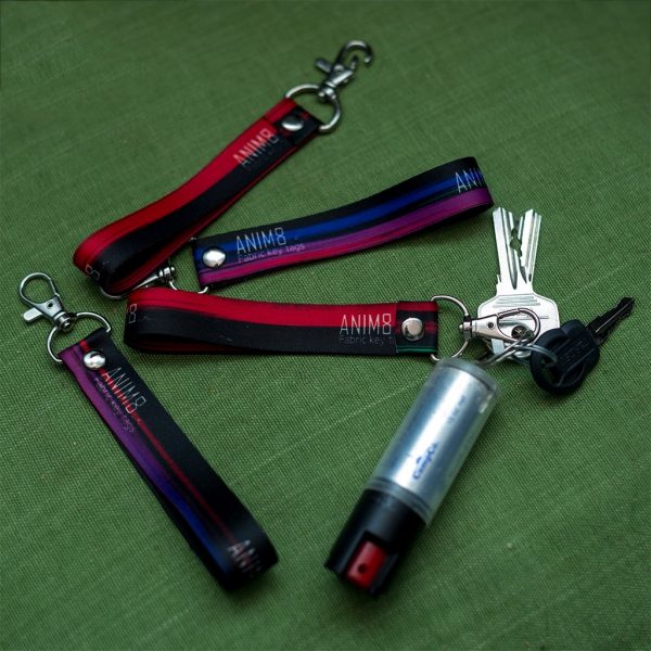 Fabric Keytags - Set of 05