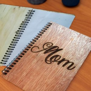 Mother's Day Wooden Notebook