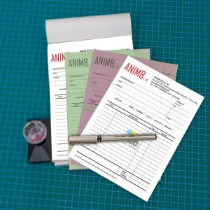 Full Colour A5 Invoice Books - Set of 02