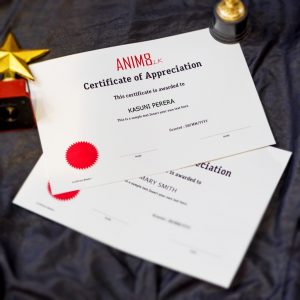 Single Sided Certificates - Set of 02